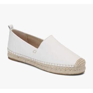 SAM EDELMAN Kenley Slip-On Espadrille White Leather 11M Women